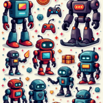 Kids Stickers - Sheet v23